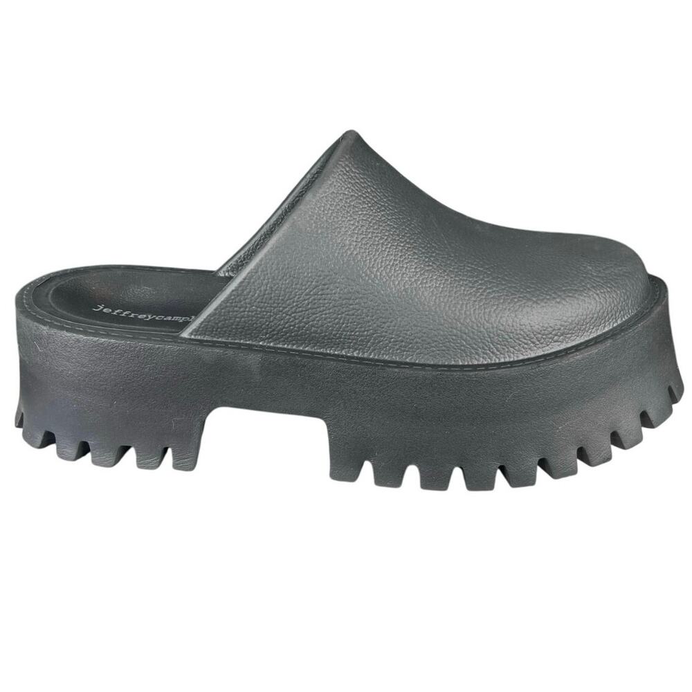 Jeffrey Campbell Women’s Clogge Black Platform Clog Size US 9
